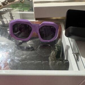 Versace Bold Purple Sunglasses